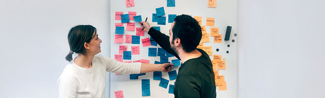 People working on project changes